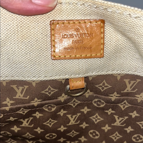 Louis Vuitton Canvas Toile Globe Shopper Cabas Tote MM - Picture 10 of 14